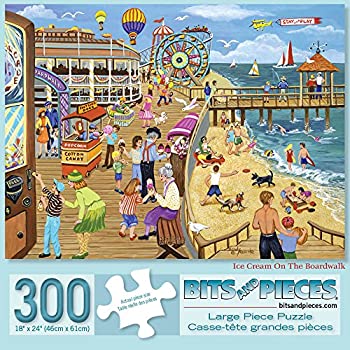 【中古】【輸入品・未使用】Bits and Pieces - 300ピース ジグソーパズル 大人用 18インチ x 24インチ - ボードウォーク - 300ピース サマージグソーパズル アーティストSandy Rusinko【メーカー名】Melville Direct【メーカー型番】【ブランド名】Bits and Pieces【商品説明】Bits and Pieces - 300ピース ジグソーパズル 大人用 18インチ x 24インチ - ボードウォーク - 300ピース サマージグソーパズル アーティストSandy Rusinko当店では初期不良に限り、商品到着から7日間は返品を 受付けております。映像作品には日本語吹き替え、日本語字幕が無い場合があり、プレーヤーによっては再生できませんので予めご了承ください。こちらは当店海外ショップで一般の方から買取した未使用・品です。通関検査の為、開封されることがございますので予めご了承くださいませ。買取した為、中古扱いとしております。他モールとの併売品の為、完売の際はご連絡致しますのでご了承ください。ご注文からお届けまで1、ご注文⇒ご注文は24時間受け付けております。2、注文確認⇒ご注文後、当店から注文確認メールを送信します。3、当店海外倉庫から当店日本倉庫を経由しお届けしますので10〜30営業日程度でのお届けとなります。4、入金確認⇒前払い決済をご選択の場合、ご入金確認後、配送手配を致します。5、日本国内倉庫到着後、検品し異常がなければ出荷⇒配送準備が整い次第、出荷致します。配送業者、追跡番号等の詳細をメール送信致します。6、日本国内倉庫到着⇒出荷後、1〜3日後に商品が到着します。　※離島、北海道、九州、沖縄は遅れる場合がございます。予めご了承下さい。お電話でのお問合せは少人数で運営の為受け付けておりませんので、メールにてお問合せお願い致します。営業時間　月〜金　10:00〜17:00初期不良以外でのお客様都合によるご注文後のキャンセル・返品はお受けしておりませんのでご了承下さい。