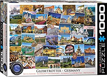 【中古】【輸入品・未使用】Germany Globetrotter 1000-Piece Puzzle