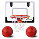 【中古】【輸入品・未使用】AOKESI バスケットボール 子供用 - 16.5インチ x 12.5インチ プロ屋内用 ミニバスケットボールフープセット ドア&壁...