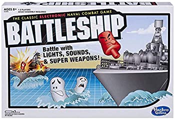 【中古】【輸入品 未使用】Hasbro A3846 Battleship Electronic, Board Games