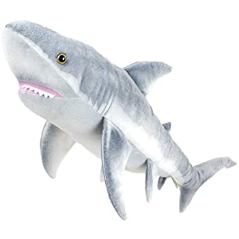 【中古】【輸入品・未使用未開封】サメのサミー。長さ3フィートのホオジロザメぬいぐるみ。Tiger Tale Toys製。