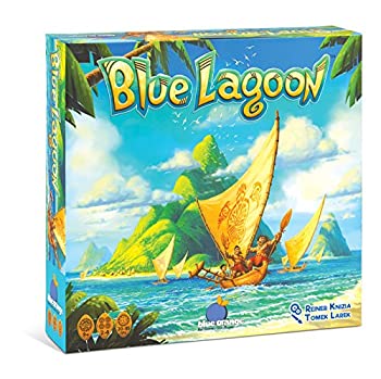 【中古】【輸入品・未使用】BLUE ORANGE GAMES Blue Lagoon Strategy Board Game