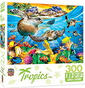 【中古】【輸入品・未使用】Masterpieces Tropics - ブレーキングウェーブ300ピース Ezgrip ジグソーパズル
