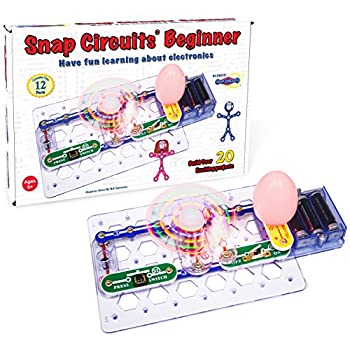 【中古】【輸入品・未使用】Snap Circuits 初心者 電子探検キット ステムキット 対象年齢5~9歳(SCB-20)【メーカー名】Elenco Electronics Inc【メーカー型番】SCB-20【ブランド名】Snap Circuits【商品説明】Snap Circuits 初心者 電子探検キット ステムキット 対象年齢5~9歳(SCB-20)当店では初期不良に限り、商品到着から7日間は返品を 受付けております。映像作品には日本語吹き替え、日本語字幕が無い場合があり、プレーヤーによっては再生できませんので予めご了承ください。こちらは当店海外ショップで一般の方から買取した未使用・品です。通関検査の為、開封されることがございますので予めご了承くださいませ。買取した為、中古扱いとしております。他モールとの併売品の為、完売の際はご連絡致しますのでご了承ください。ご注文からお届けまで1、ご注文⇒ご注文は24時間受け付けております。2、注文確認⇒ご注文後、当店から注文確認メールを送信します。3、当店海外倉庫から当店日本倉庫を経由しお届けしますので10〜30営業日程度でのお届けとなります。4、入金確認⇒前払い決済をご選択の場合、ご入金確認後、配送手配を致します。5、日本国内倉庫到着後、検品し異常がなければ出荷⇒配送準備が整い次第、出荷致します。配送業者、追跡番号等の詳細をメール送信致します。6、日本国内倉庫到着⇒出荷後、1〜3日後に商品が到着します。　※離島、北海道、九州、沖縄は遅れる場合がございます。予めご了承下さい。お電話でのお問合せは少人数で運営の為受け付けておりませんので、メールにてお問合せお願い致します。営業時間　月〜金　10:00〜17:00初期不良以外でのお客様都合によるご注文後のキャンセル・返品はお受けしておりませんのでご了承下さい。