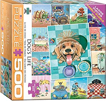 yÁzyAiEgpzEurographics Dog's Life By Gary Patterson 500-piece Puzzle Jigsaw (500 Piece)