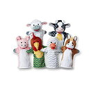 【中古】【輸入品・未使用】Melissa & Doug Barn Buddies Hand Puppets