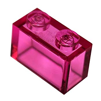 šۡ͢ʡ̤ѡLEGO ѡĤӥԡ1?x 2 ֥å b. 100 Pieces 3065-Trans-Dark Pi...