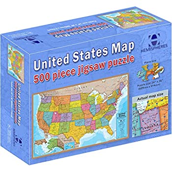 šۡ͢ʡ̤ѡHemispheres : Unites States map 500pcѥ