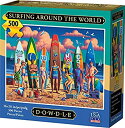 【中古】【輸入品・未使用】Dowdle Jigsaw Puzzle - Surfing Around The World - 500 Piece(3)