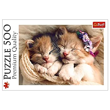 šۡ͢ʡ̤ѡ500ԡ ѥ Trefl ̲äƤǭ Sleeping cats 3448cm 37271
