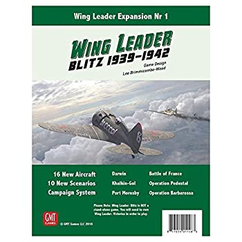 【中古】【輸入品・未使用】GMT Games GMT1801 Wing Leader Blitz 1939-1942 Board Game【メーカー名】GMT Games【メーカー型番】1801【ブランド名】Wing Leader【商品説明】GMT Games GMT1801 Wing Leader Blitz 1939-1942 Board Game当店では初期不良に限り、商品到着から7日間は返品を 受付けております。映像作品には日本語吹き替え、日本語字幕が無い場合があり、プレーヤーによっては再生できませんので予めご了承ください。こちらは当店海外ショップで一般の方から買取した未使用・品です。通関検査の為、開封されることがございますので予めご了承くださいませ。買取した為、中古扱いとしております。他モールとの併売品の為、完売の際はご連絡致しますのでご了承ください。ご注文からお届けまで1、ご注文⇒ご注文は24時間受け付けております。2、注文確認⇒ご注文後、当店から注文確認メールを送信します。3、当店海外倉庫から当店日本倉庫を経由しお届けしますので10〜30営業日程度でのお届けとなります。4、入金確認⇒前払い決済をご選択の場合、ご入金確認後、配送手配を致します。5、日本国内倉庫到着後、検品し異常がなければ出荷⇒配送準備が整い次第、出荷致します。配送業者、追跡番号等の詳細をメール送信致します。6、日本国内倉庫到着⇒出荷後、1〜3日後に商品が到着します。　※離島、北海道、九州、沖縄は遅れる場合がございます。予めご了承下さい。お電話でのお問合せは少人数で運営の為受け付けておりませんので、メールにてお問合せお願い致します。営業時間　月〜金　10:00〜17:00初期不良以外でのお客様都合によるご注文後のキャンセル・返品はお受けしておりませんのでご了承下さい。