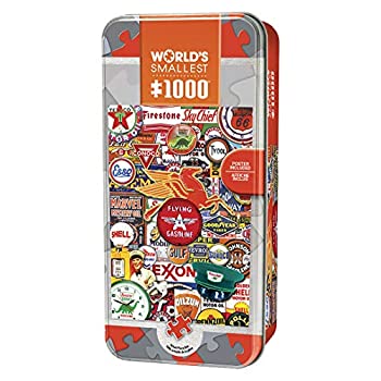 【中古】【輸入品・未使用】MasterPieces 世界最小のジグソーパズル ブリキ製 レトロなガソリン コレク..