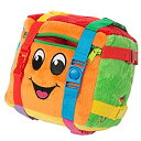 【ポイントアップ中！】【中古】【輸入品・未使用未開封】BUCKLE TOY Bingo Activity Cube - Toddler Early Learning Basic Life Skills Children's Travel Plush by Buckle Toys