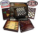 【中古】【輸入品・未使用】Matty's Toy Stop Exclusive Deluxe 10-in-1 Chess Checkers Tic Tac Toe Backgammon Mill Roll Em Insanity Chinese Checkers Mancala & Pick-Up Sticks Wooden Cabinet Game Set【メーカー名】Homeware【メーカー型番】【ブランド名】Matty's Toy Stop【商品説明】Matty's Toy Stop Exclusive Deluxe 10-in-1 Chess Checkers Tic Tac Toe Backgammon Mill Roll Em Insanity Chinese Checkers Mancala & Pick-Up Sticks Wooden Cabinet Game Set当店では初期不良に限り、商品到着から7日間は返品を 受付けております。映像作品には日本語吹き替え、日本語字幕が無い場合があり、プレーヤーによっては再生できませんので予めご了承ください。こちらは当店海外ショップで一般の方から買取した未使用・品です。通関検査の為、開封されることがございますので予めご了承くださいませ。買取した為、中古扱いとしております。他モールとの併売品の為、完売の際はご連絡致しますのでご了承ください。ご注文からお届けまで1、ご注文⇒ご注文は24時間受け付けております。2、注文確認⇒ご注文後、当店から注文確認メールを送信します。3、当店海外倉庫から当店日本倉庫を経由しお届けしますので10〜30営業日程度でのお届けとなります。4、入金確認⇒前払い決済をご選択の場合、ご入金確認後、配送手配を致します。5、日本国内倉庫到着後、検品し異常がなければ出荷⇒配送準備が整い次第、出荷致します。配送業者、追跡番号等の詳細をメール送信致します。6、日本国内倉庫到着⇒出荷後、1〜3日後に商品が到着します。　※離島、北海道、九州、沖縄は遅れる場合がございます。予めご了承下さい。お電話でのお問合せは少人数で運営の為受け付けておりませんので、メールにてお問合せお願い致します。営業時間　月〜金　10:00〜17:00初期不良以外でのお客様都合によるご注文後のキャンセル・返品はお受けしておりませんのでご了承下さい。