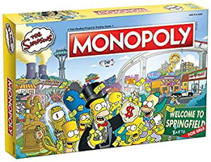 【中古】【輸入品・未使用】モノポリー ザ・シンプソンズ ボードゲーム | フォックスシリーズ ザ・シンプソンズ | コレクション用シンプソンズ商品 | テーマ付きクラシック