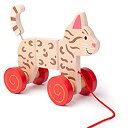 【中古】【輸入品・未使用】Bigjigs玩具(猫)に沿って引っ張る