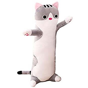 手数料安い 輸入品 未使用未開封 Jensquaify 猫 ぬいぐるみ 抱き枕 柔らかい猫 動物のぬいぐるみ 長い枕 おもちゃ 子猫 抱き枕 グレー 26 8インチ 売れ筋 Shefidiamonds Com 手数料安い 輸入品 未使用未開封 Jensquaify 猫 ぬいぐるみ 抱き枕 柔らかい猫 動物のぬいぐるみ 長い枕 おもちゃ 子猫 抱き枕 グレー 26 8インチ 売れ筋 Shefidiamonds Com