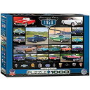 【中古】【輸入品・未使用】1000ピース ジグソーパズル 1950年代のアメリカの自動車 6000-0676(3)