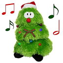 【中古】【輸入品・未使用】(Singing & Dancing Christmas Tree) - Simply Genius Plush Animated Stuffed Animal Toy Singing Dancing Light Up Figure (Singing & Dancing