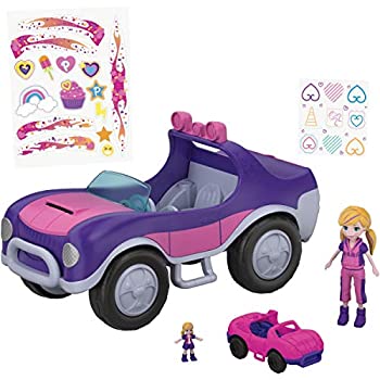 yÁzyAiEgpzMattel Polly Pocket Adventure S.U.V. (Secret Utility Vehicle) Multicolor