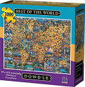 【中古】【輸入品・未使用】Dowdle Jigsaw Puzzle - Best The World - 1000 Piece