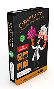 【中古】【輸入品・未使用】The Purple Cow- The Crazy Scientist Crystal Craze 実験ステム教育科学キット 10歳以上 子供 男の子 女の子