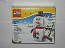 【輸入品・未使用】LEGO 40093 Christmas snowman holiday set