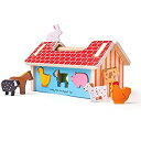 【中古】【輸入品・未使用】Bigjigs Toys Farmhouse Sorter【メーカー名】Bigjigs Toys【メーカー型番】BB108【ブランド名】Bigjigs Toys【商品説明】Bigjigs Toys Farmhouse Sorter当店では初期不良に限り、商品到着から7日間は返品を 受付けております。映像作品には日本語吹き替え、日本語字幕が無い場合があり、プレーヤーによっては再生できませんので予めご了承ください。こちらは当店海外ショップで一般の方から買取した未使用・品です。通関検査の為、開封されることがございますので予めご了承くださいませ。買取した為、中古扱いとしております。他モールとの併売品の為、完売の際はご連絡致しますのでご了承ください。ご注文からお届けまで1、ご注文⇒ご注文は24時間受け付けております。2、注文確認⇒ご注文後、当店から注文確認メールを送信します。3、当店海外倉庫から当店日本倉庫を経由しお届けしますので10〜30営業日程度でのお届けとなります。4、入金確認⇒前払い決済をご選択の場合、ご入金確認後、配送手配を致します。5、日本国内倉庫到着後、検品し異常がなければ出荷⇒配送準備が整い次第、出荷致します。配送業者、追跡番号等の詳細をメール送信致します。6、日本国内倉庫到着⇒出荷後、1〜3日後に商品が到着します。　※離島、北海道、九州、沖縄は遅れる場合がございます。予めご了承下さい。お電話でのお問合せは少人数で運営の為受け付けておりませんので、メールにてお問合せお願い致します。営業時間　月〜金　10:00〜17:00初期不良以外でのお客様都合によるご注文後のキャンセル・返品はお受けしておりませんのでご了承下さい。