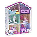【中古】【輸入品・未使用】ジェーシートイズ(JC Toys) Toys Lots to Love Babies - ビニール人形 5インチ 3個と アクセサリー...