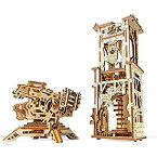 【中古】【輸入品・未使用】Ugears ユーギアーズ Archballista-Tower アークバリスタと攻城塔 70048 木のおもちゃ 3D立体 パズル