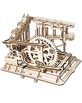 【中古】【輸入品・未使用未開封】Rowood 3D木製マーブルランパズルクラフトおもちゃ 大人&ティーンの男の子女の子へのギフトに 14歳以上 DIY模型組み立てキット コグコースター