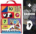 【輸入品・未使用】一致する&構築ブロック: K 's Kids Babyおもちゃのベビーソックスシリーズ+ 1?Freeバンドル[ 91671?]