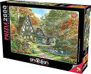 【中古】【輸入品・未使用】2000ピース ジグソーパズル Perre Group 秋のコラージュ The Autumn Cottage 66×96cm 3936