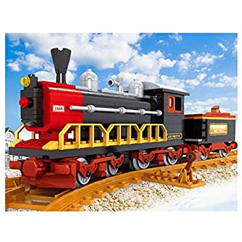 【中古】【輸入品・未使用】Bestoyz X Ausini Classic Steam Trains Building Bricks Set Collectible Old Aged Train Track Kit Toys for Kids Age 8 9 10+ (406PCS)