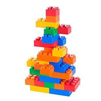 【中古】【輸入品・未使用】UNiPLAY Jumbo Multicolor Soft Building Blocks Plump Series 2 Different Sizes of Blocks For Ages 3 Months & Up Developmental Educational