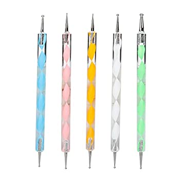 【中古】【輸入品 未使用】Dotting Tools SetValar Dohaeris Ball Stylus Embossing Pattern Clay Sculpting Carving Modelling Tools Nail Art