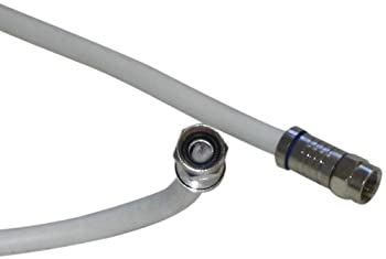 【中古】【輸入品 未使用】Black Point Products BS-065-WHITE RG-6 White Weatherproof Coaxial F Cable