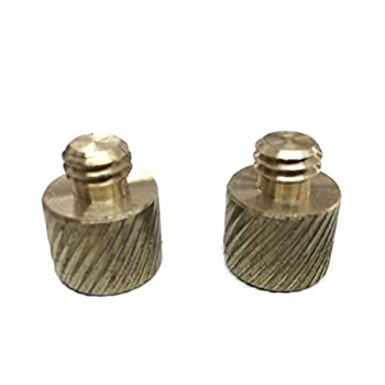 【中古】【輸入品・未使用】MegaGear 1?/ 4メスを三脚3?/ 8オスねじレジューサ、アダプタ、真鍮( 2?- Pack )(2)