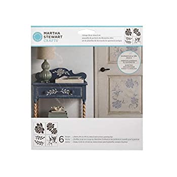 yÁzyAiEgpzMartha Stewart Crafts Vintage Decor Stencil 33558 Blossom by Martha Stewart Crafts