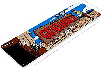 yÁzyAiEgpzTinworld uLŔ A421 Gunsmoke Arcade Shop Q[[ }[L[ ^TC gR\[ 15.24cm x 45.72cm