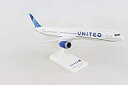 【中古】【輸入品 未使用】SKYMARKS 1/200 ユナイテッド航空 B787-10 N12010 スタンド付き