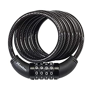 šۡ͢ʡ̤ѡMaster Lock 8114D Combination Cable Lock 6-Foot x 5/16-in...