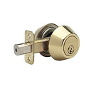【中古】【輸入品・未使用】Copper Creek db2420abダブル円柱デッドボルトでAB仕上げ DB2420PB 1(3)