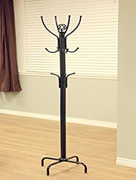 【中古】【輸入品・未使用】Frenchi Furniture Black Metal Coat Rack 12 Hooks by Frenchi Home Furnishing