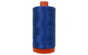 【中古】【輸入品・未使用】Aurifil Mako コットン糸 無地 50wt 1422ヤード デルフトブルー