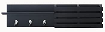 šۡ͢ʡ̤ѡ(Black) - Kiera Grace Sydney Wall Shelf and Mail Holder w...