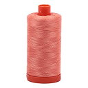 【中古】【輸入品・未使用】Aurifil Mako コットン糸 無地 50wt 1422ヤード ライトサーモン