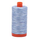 【中古】【輸入品・未使用】Aurifil Mako コットン刺繍糸 50wt 1422ヤード 多彩
