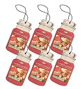 【中古】【輸入品・未使用】Yankee Candle Home Sweet Home 車用ジャー 究極の消臭剤 6個パック