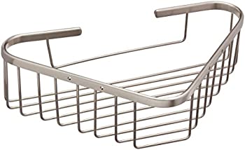 šۡ͢ʡ̤ѡ(Nickel) - Deltana - Solid Brass 33cm Corner Wire Basket ...